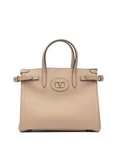 Valentino Shoulder Bags With Adjustable Strap And Stitched Handles