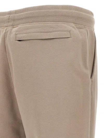 Canada Goose Cotton Track-pants With Ribbed Cuffs In Gray