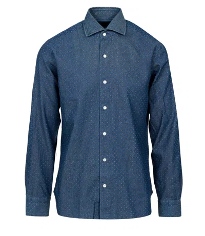 Barba Napoli Barba Shirts In Blue