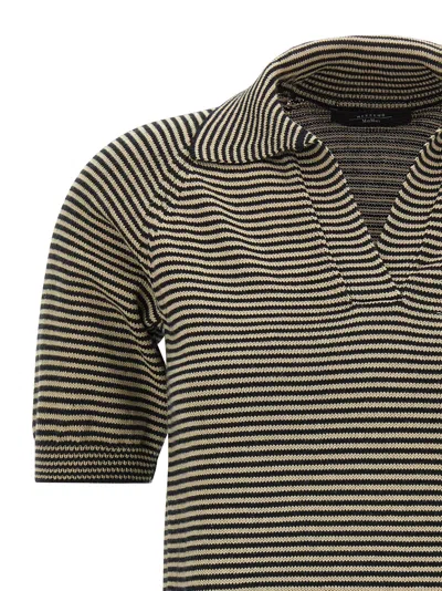 Weekend Max Mara Junior Polo Multicolor In Gray