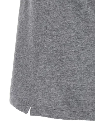 Brunello Cucinelli T-shirts In Gray