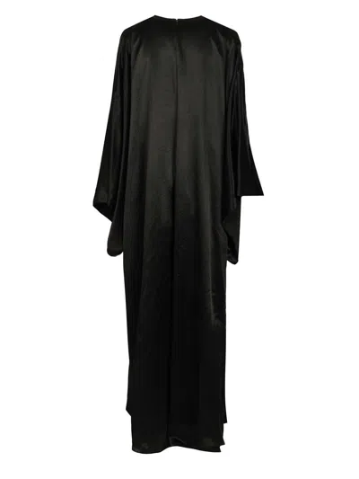 Balenciaga Women Maxi Dress In Black
