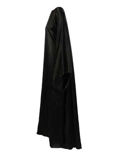 Balenciaga Women Maxi Dress In Black
