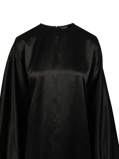 Balenciaga Women Maxi Dress In Black