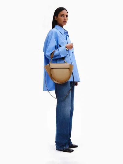 Wandler Medium Calf-leather Tote Bag In Brown
