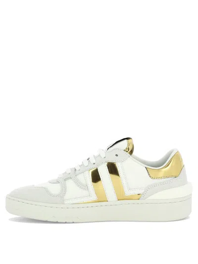 Lanvin Clay Low-top Sneakers In White