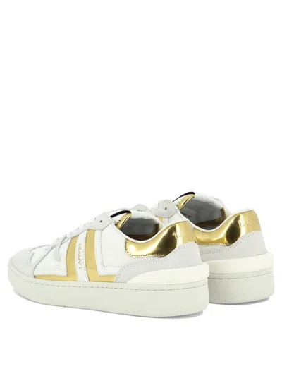 Lanvin Clay Low-top Sneakers In White