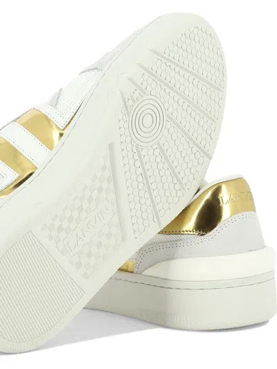 Lanvin Clay Low-top Sneakers In White