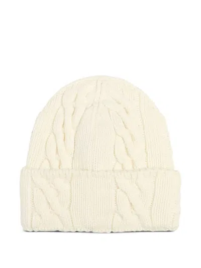 Golden Goose Journey Beanie Accessories In Neutral