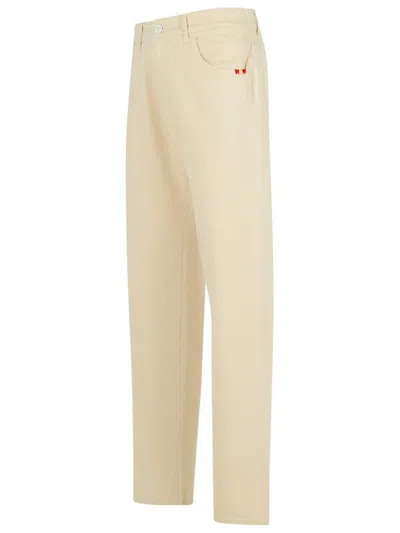 Amish James Jeans White In Neutral