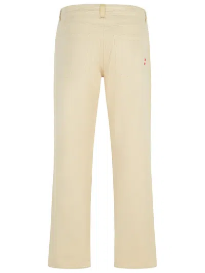 Amish James Jeans White In Neutral