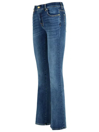 7 For All Mankind 'bootcut' 'soho Light' Cotton Jeans In Blue