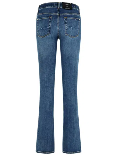 7 For All Mankind 'bootcut' 'soho Light' Cotton Jeans In Blue