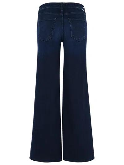 Mother The Twister Sneak Denim Jeans In Blue