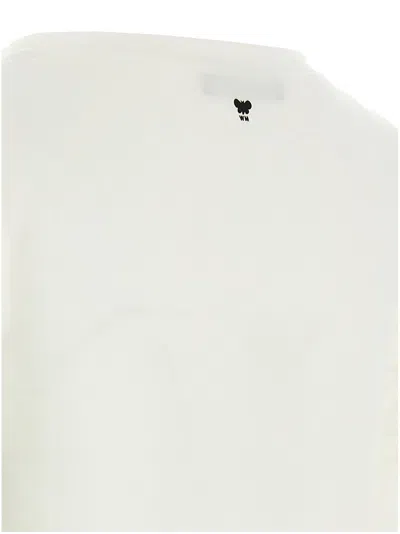 Weekend Max Mara Ribbed-neckline T-shirt In White
