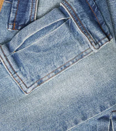 Molo Addy Cargo Jeans In Blue