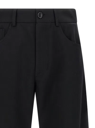 Séfr Wide-leg Casual Pants In Black