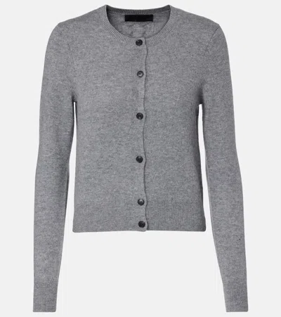 Nili Lotan March Cashmere Cardigan In Gray