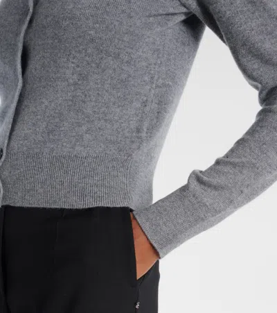 Nili Lotan March Cashmere Cardigan In Gray