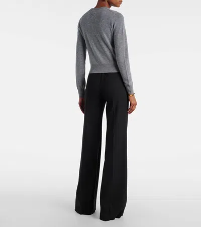 Nili Lotan March Cashmere Cardigan In Gray