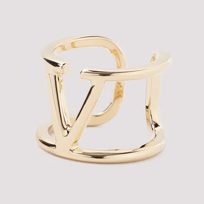 Valentino Rings With Open Design And Polished Finish