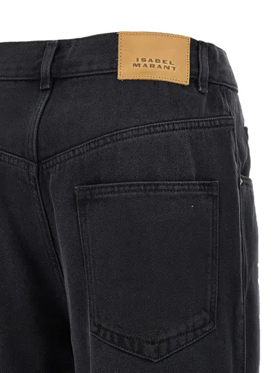 Isabel Marant Rodayna Jeans Black In Black