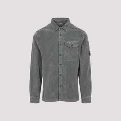 C.p. Company Corduroy Overshirt With Long Sleeves And Pockets