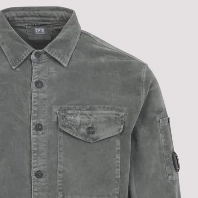 C.p. Company Corduroy Overshirt With Long Sleeves And Pockets