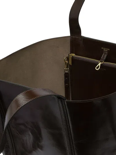 Golden Goose Leather Tote Bag Adjustable Strap