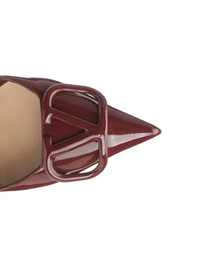 Valentino Red Vlogo Signature Slingback Heels