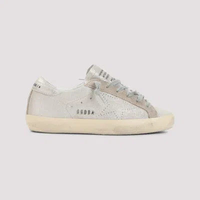 Golden Goose Sneaker Super Star Platinum/beige In Neutral