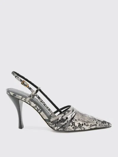 Michael Kors Python-effect Leather Slingback In Multi