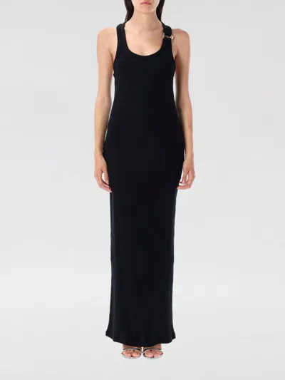 Jean Paul Gaultier Pierced Dress In Black