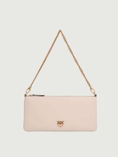 Pinko Shoulder Bag  Woman Color White In Neutral