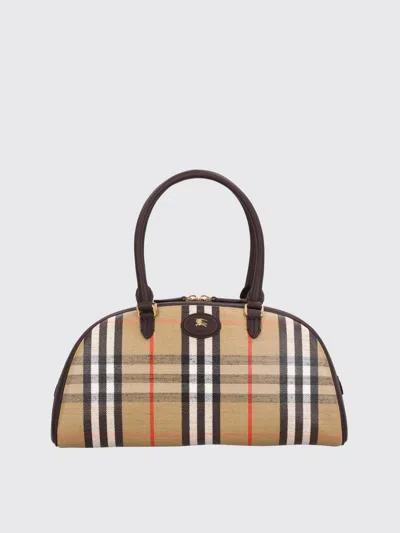 Burberry Highlands Bowling Bag In Sand