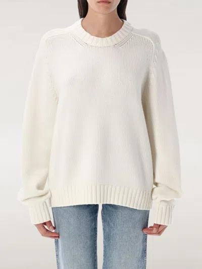 Khaite Mae Sweater In White