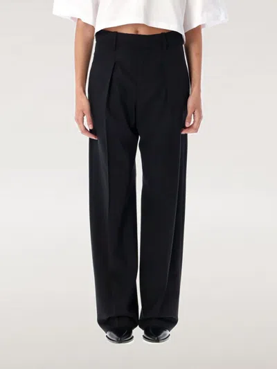 Isabel Marant Embroidered Wool Blend Lisetta Pant In Multi