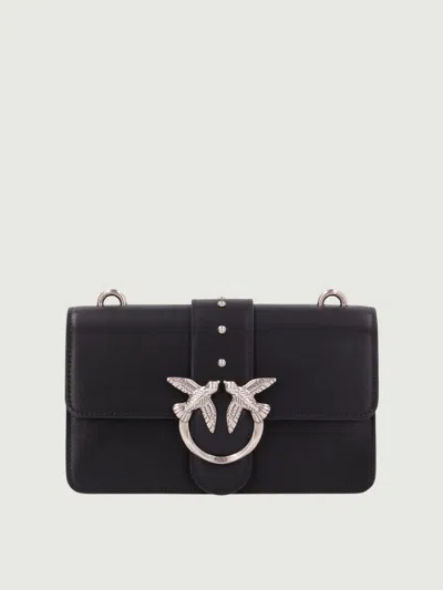Pinko 'love One Mini' Shoulder Bag In Black