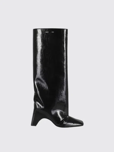 Coperni Black Rubber Boots In Black