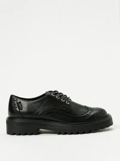 Twinset Oxford Shoe  Woman Color Black In Black