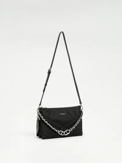 Twinset Crossbody Bag  Woman Color Black In Black