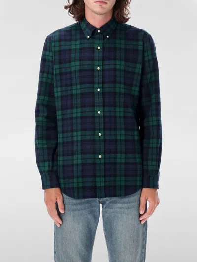 Polo Ralph Lauren Ralph Lauren Custom Fit Long Sleeve Shirt Green In Multi