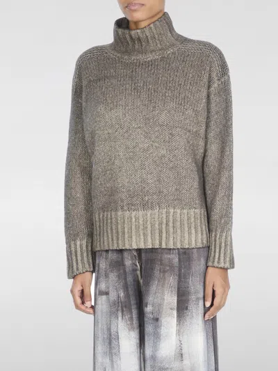 Avant Toi Cashmere Blend Sweater In Gray