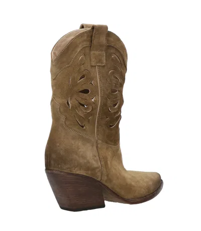 Elena Iachi Boots Camel In Brown