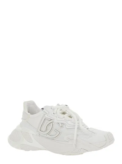 Dolce & Gabbana Sneaker With Logo In White