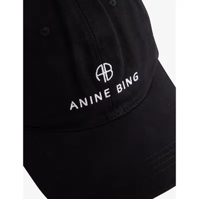 Anine Bing Jeremy Baseball Cap In Black