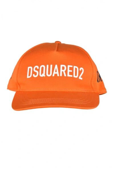 Dsquared2 Men Cap In Orange