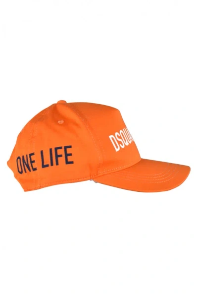 Dsquared2 Men Cap In Orange