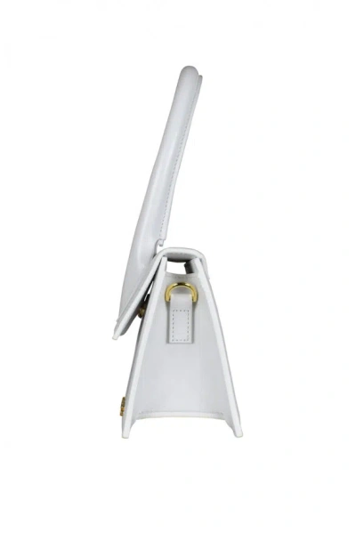 Jacquemus Beige Fabric Le Chiquito Noeud Top Handle Bag In Neutral