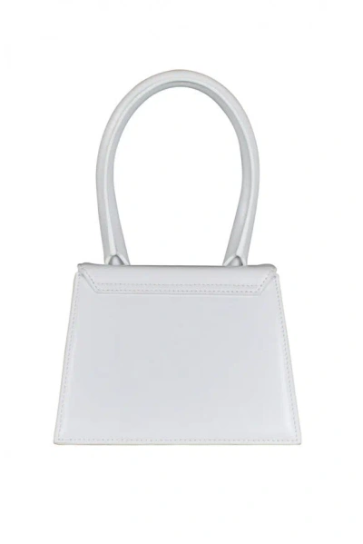 Jacquemus Beige Fabric Le Chiquito Noeud Top Handle Bag In Neutral